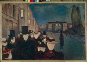 Evening on Karl Johan