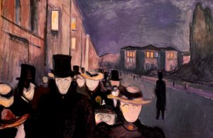 Evening on Karl Johan