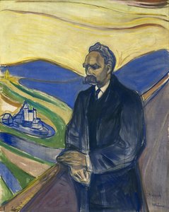Friedrich Nietzsche by Edvard Munch