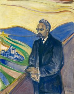 Friedrich Nietzsche by Edvard Munch