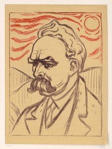 Friedrich Nietzsche by Edvard Munch