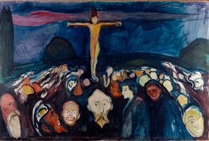Golgotha by Edvard Munch