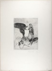 Harpy by Edvard Munch