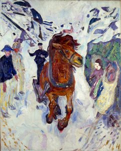 Horse Gallop by Edvard Munch