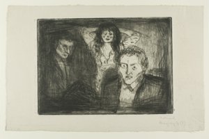 Jealousy by Edvard Munch