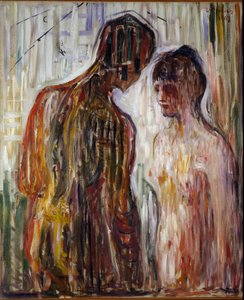 Love and Psyche by Edvard Munch by Edvard Munch
