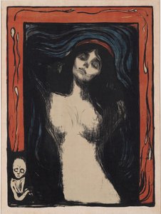 Madonna by Edvard Munch