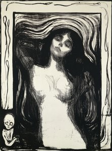 Madonna by Edvard Munch