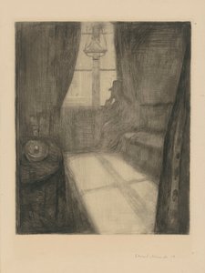 Moonlight. Night in Saint-Cloud by Edvard Munch