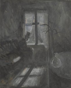 Night in Saint Cloud by Edvard Munch
