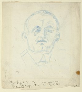 Self-Portrait by Edvard Munch