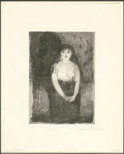 Study of a Model by Edvard Munch
