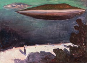 Summer night on the Oslofjord by Edvard Munch