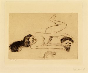 The Cat by Edvard Munch