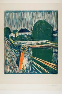 The Girls on the Bridge by Edvard Munch