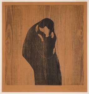 The Kiss IV by Edvard Munch