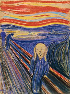 The Scream, 1895 by Edvard Munch