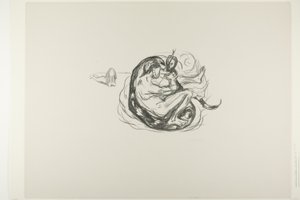 The Serpent is Killed by Edvard Munch