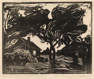 Tree by Edvard Munch