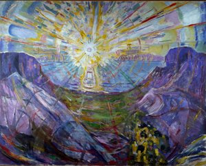 The Sun by Edvard Munch