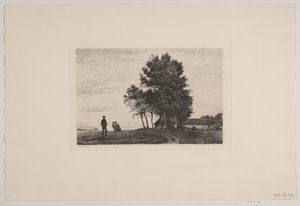 Evening Outside a Farmhouse by Edvard Petersen
