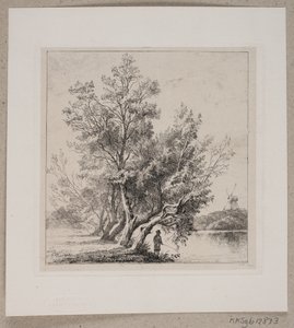 Willow Trees by the City Moat by Edvard Petersen
