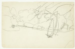 Composition Study for Langelinje Picture by Edvard Weie