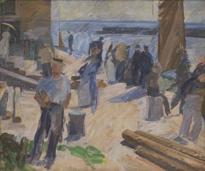 The Mail Boat Arriving, Christiansø