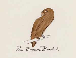 Edward Lear, The Bird Book: The Brown Bird