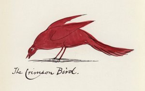 Edward Lear, The Bird Book: The Crimson Bird