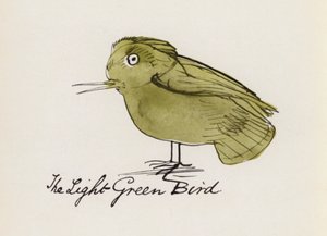 Edward Lear, The Bird Book: The Light Green Bird