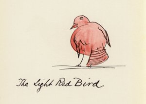 Edward Lear, The Bird Book: The Light Red Bird