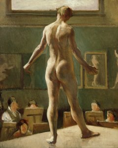 Male Figure Standing by Edward Alexander Wadsworth