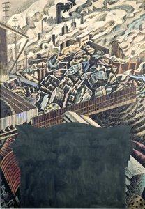 Slag Heaps, a design for the Leeds Town Hall Mural