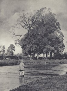 Grayling Time Above Romsey on the Test by Edward Alfred Barton