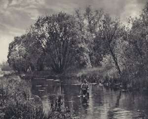 On a Test Tributary by Edward Alfred Barton
