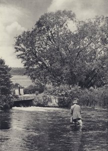 On the Itchen below Winchester by Edward Alfred Barton