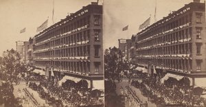 The Embassy Leave the Metropolitan for the City Hall, 1860