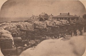 The Evacuation of Fort Sumter, April 1861 by Edward Anthony
