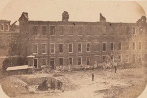 The Evacuation of Fort Sumter, April 1861 by Edward Anthony
