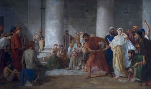 The Woman Taken in Adultery, after 1860