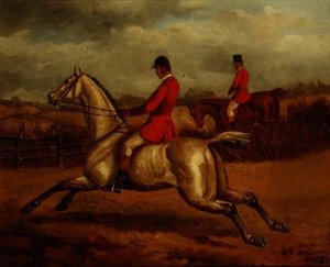 The Huntsman by Edward Benjamin Herberte