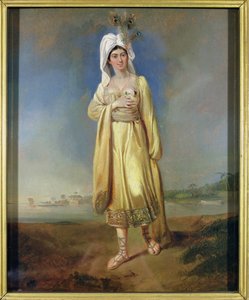 Princess Caraboo of Javasu (Mary Baker) by Edward Bird
