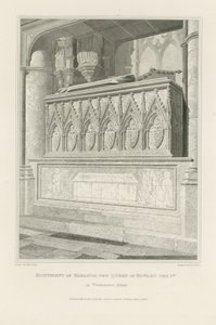 Monument of Eleanor, Queen of Edward I by Edward Blore