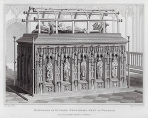 Monument of Richard Beauchamp, Earl of Warwick, in the Beauchamp Chapel at Warwick