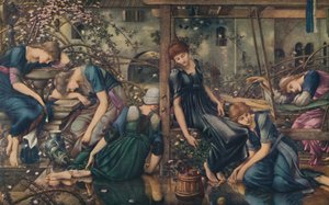 The Briar Rose, The Garden Court by Edward Burne Jones