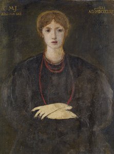Portrait of Georgiana Burne-Jones (1840-1920) by Edward Burne Jones