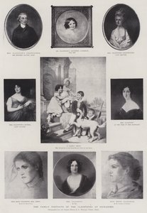 The Family Portraits of the Gladstones at Hawarden by Edward Burne Jones