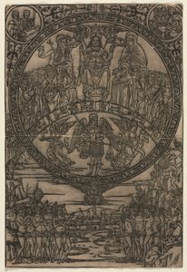 The Last Judgment in the Presence of the Saints and the Archangel Michael by Edward Burne Jones