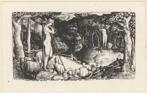 Ideal Pastoral Life by Edward Calvert